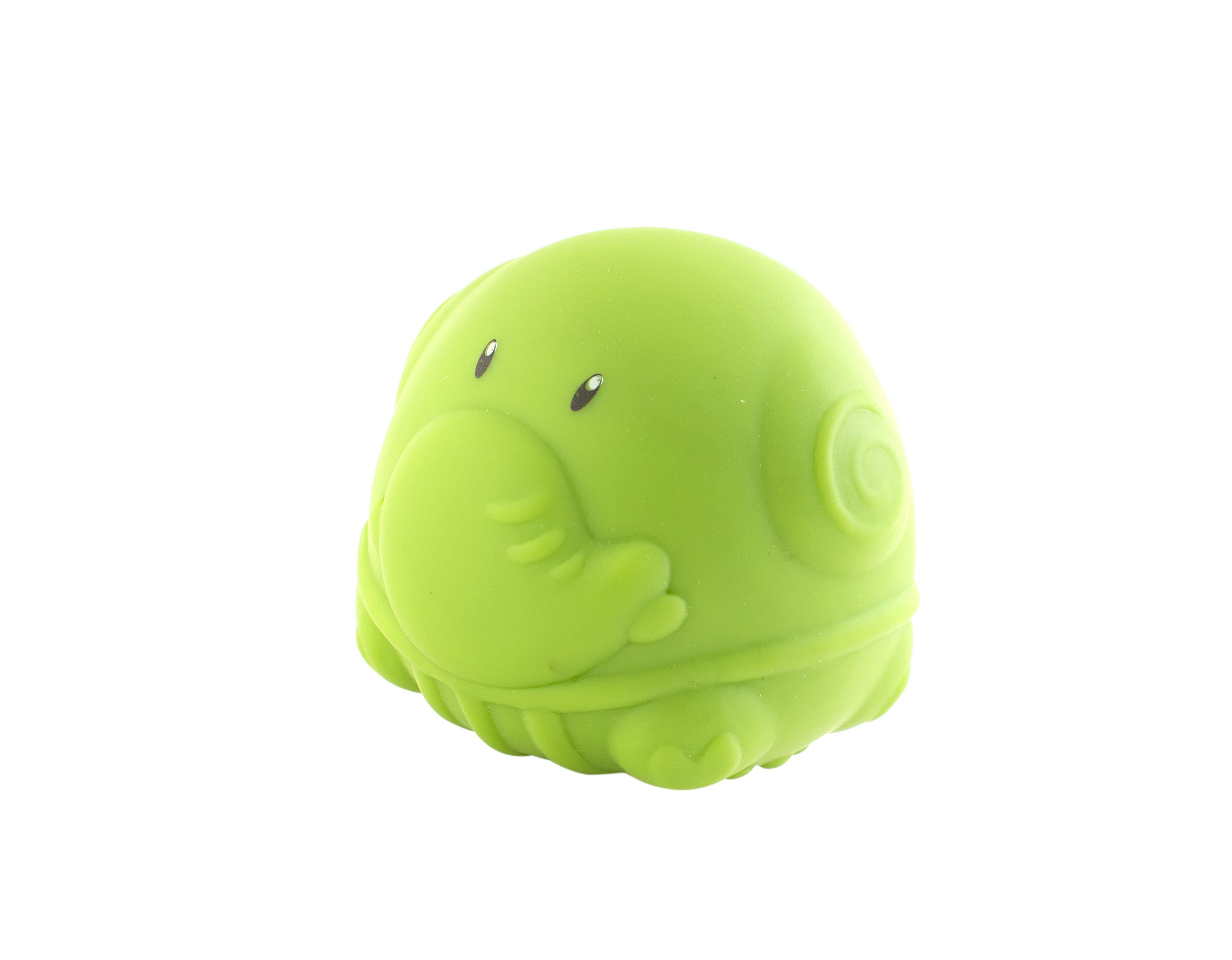 Игрушка для ванной Baby Team Зверушка, со звуком, зеленый (8745_зеленая_зверушка) - фото 2