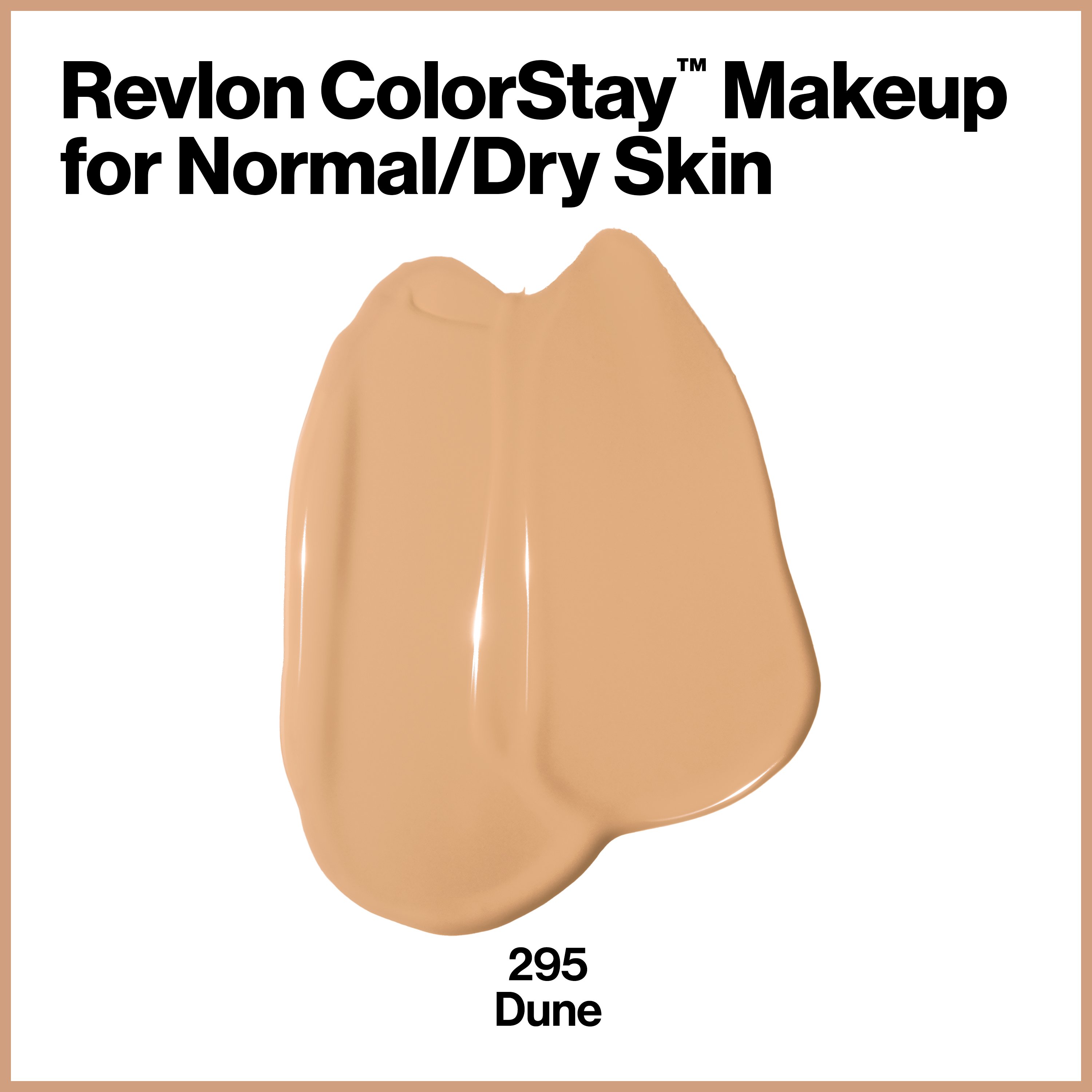 Тональный крем для нормальной и сухой кожи лица Revlon Colorstay Makeup Normal and Dry Skin SPF 20, тон 295 (Dune), 30 мл (499898) - фото 2