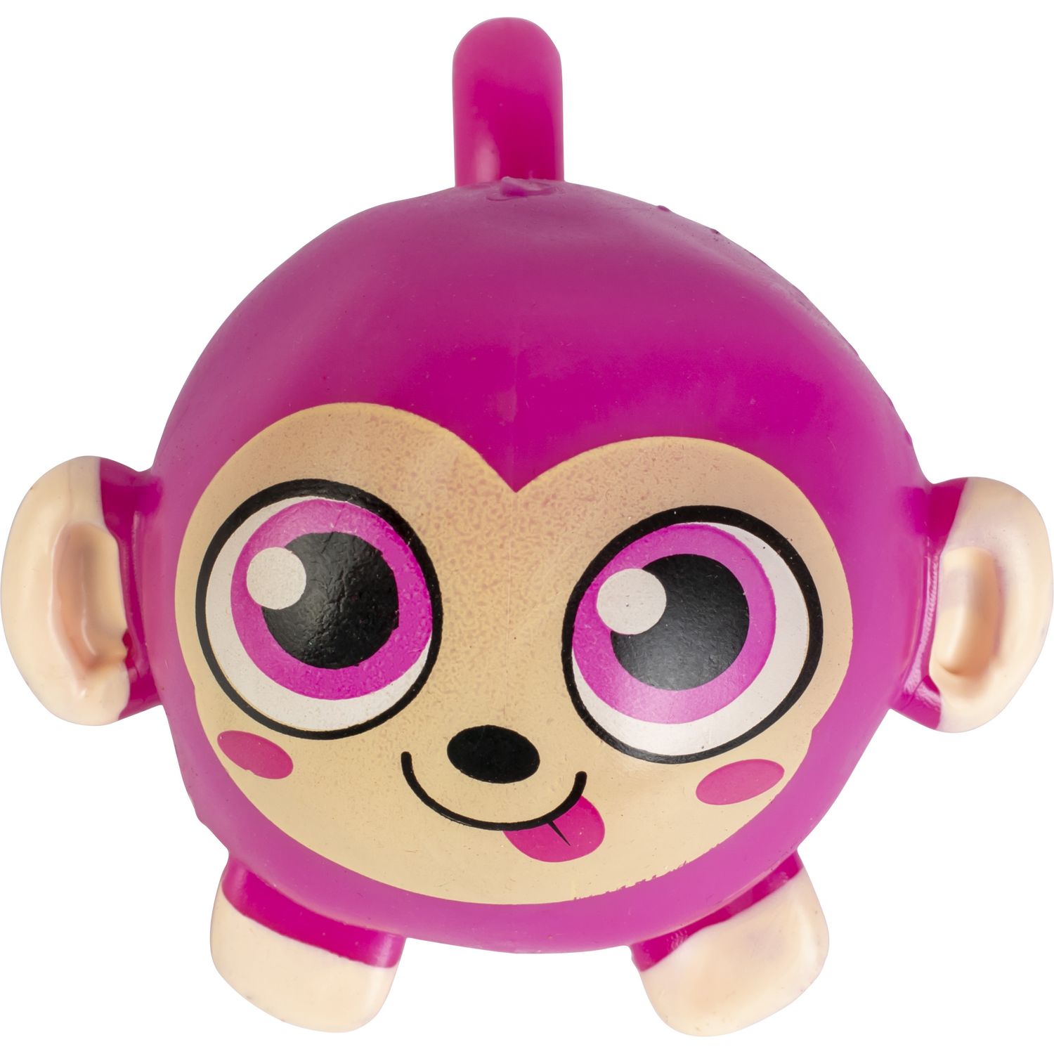 Игрушка-антистресс Kids Team Животные-малыши Малыш обезьянка розовая (CKS-10500_4) - фото 1