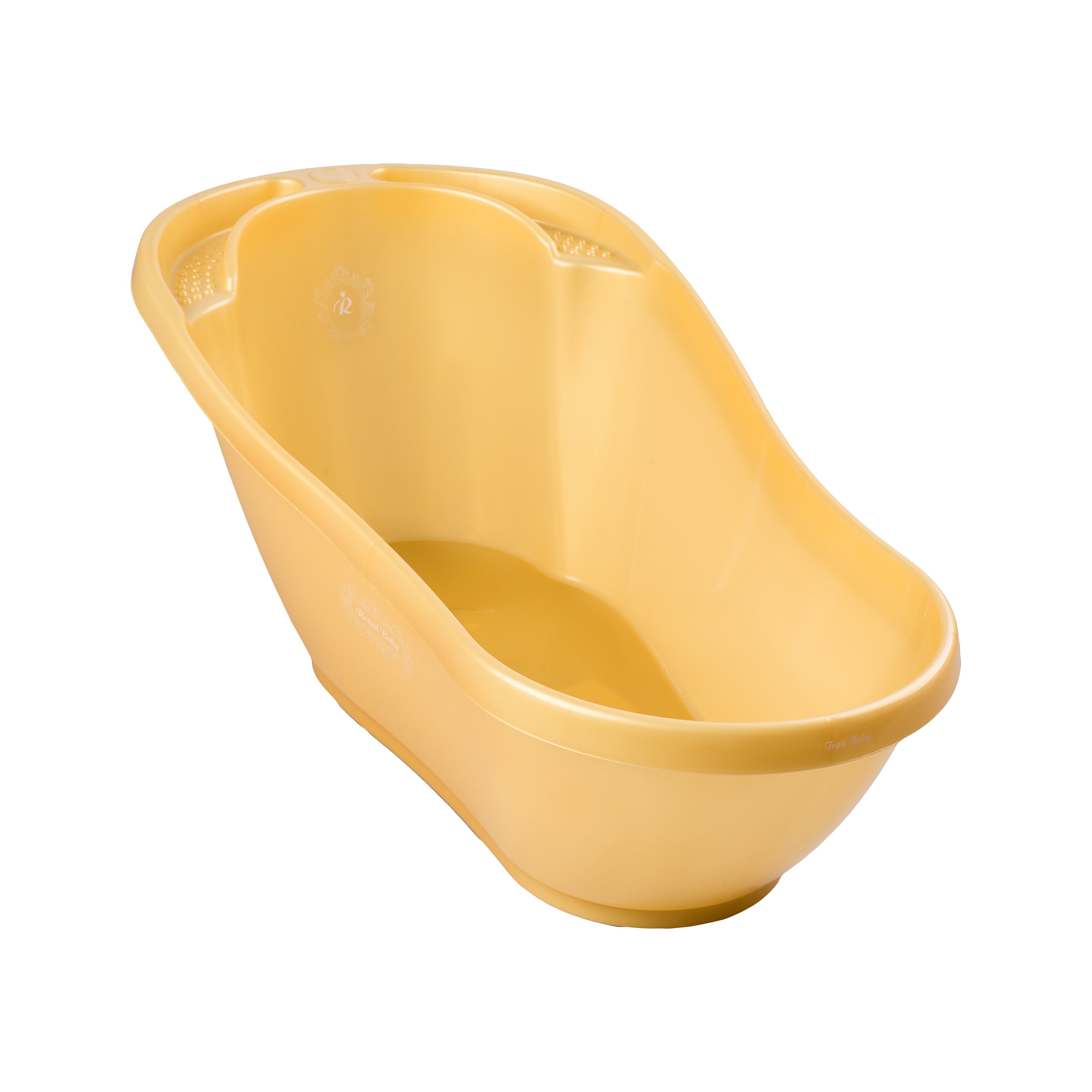 Ванночка Tega Royal со сливом 92 см желтый (RL-004-110) - фото 1