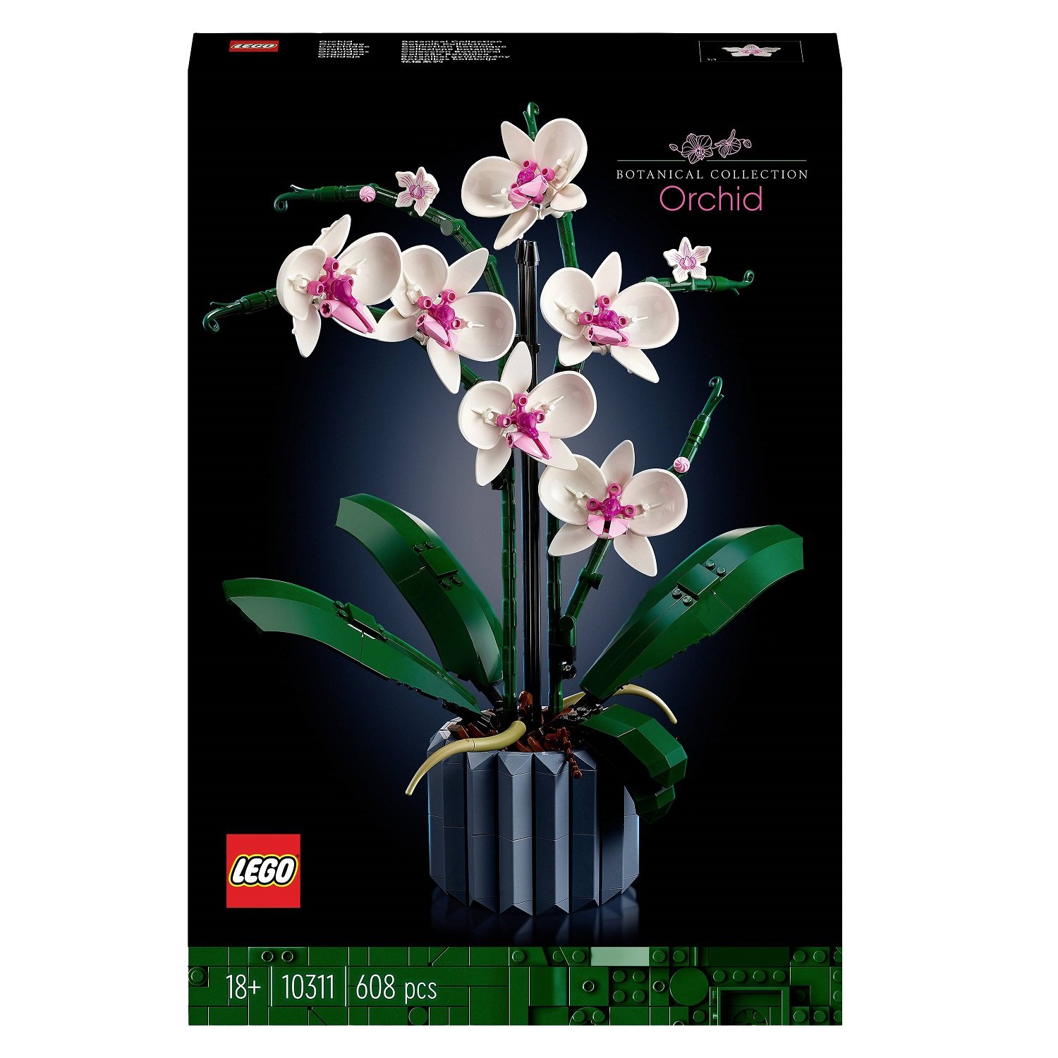 Конструктор LEGO Icons Орхидея, 608 деталей (10311) - фото 1