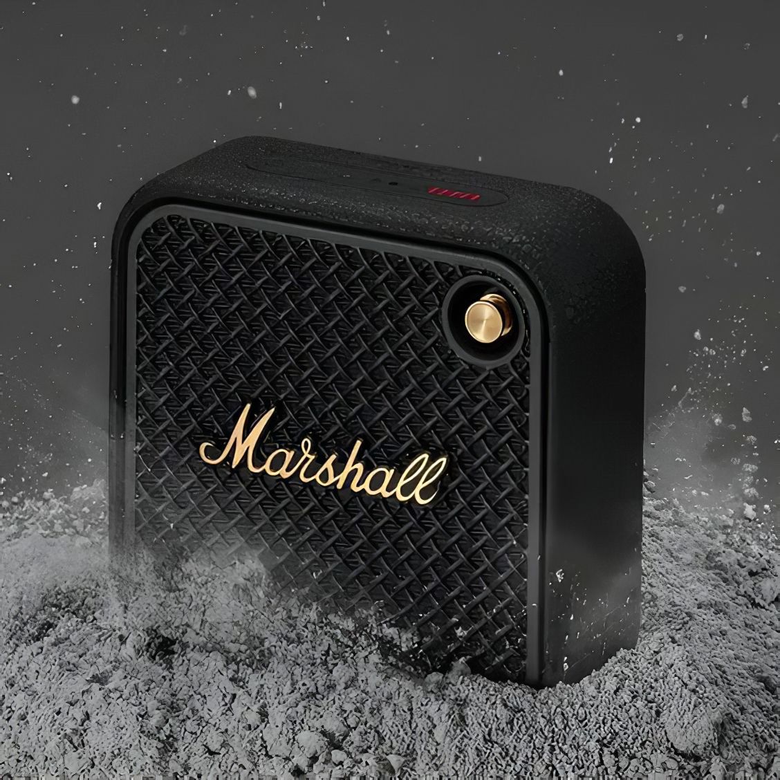 Портативная колонка Marshall Willen Black and Brass - фото 5