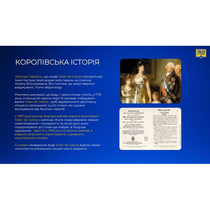 Вода мінеральна Solan De Cabras природна середньогазована 750 мл - фото 6