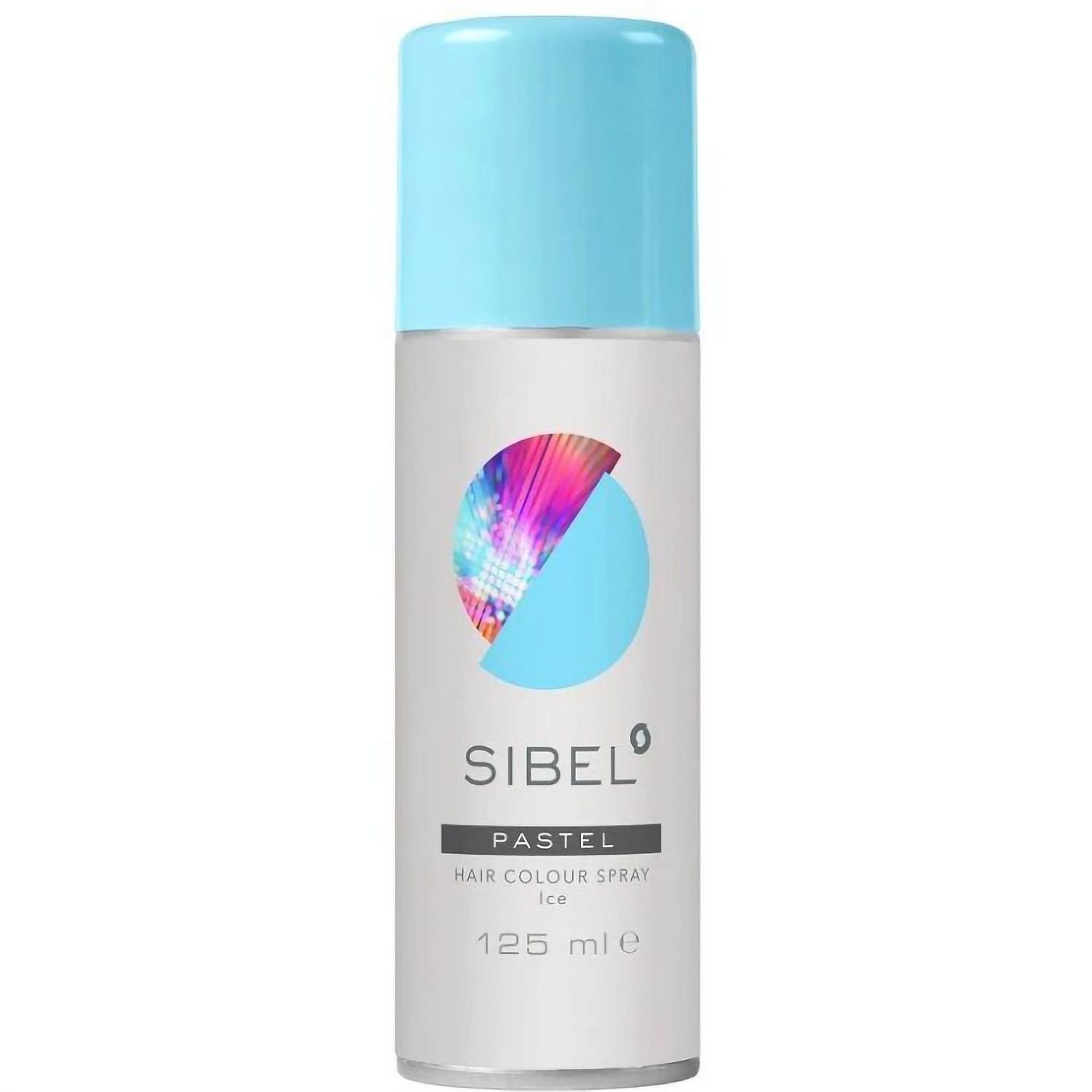 Спрей-фарба для волосся Sibel Pastel Hair Colour Spray Ice, пастельний айс, 125 мл - фото 1