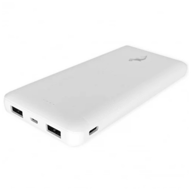 Портативная универсальная мобильная батарея Powerbank SkyDolphin SP22 10000mAh White - фото 1