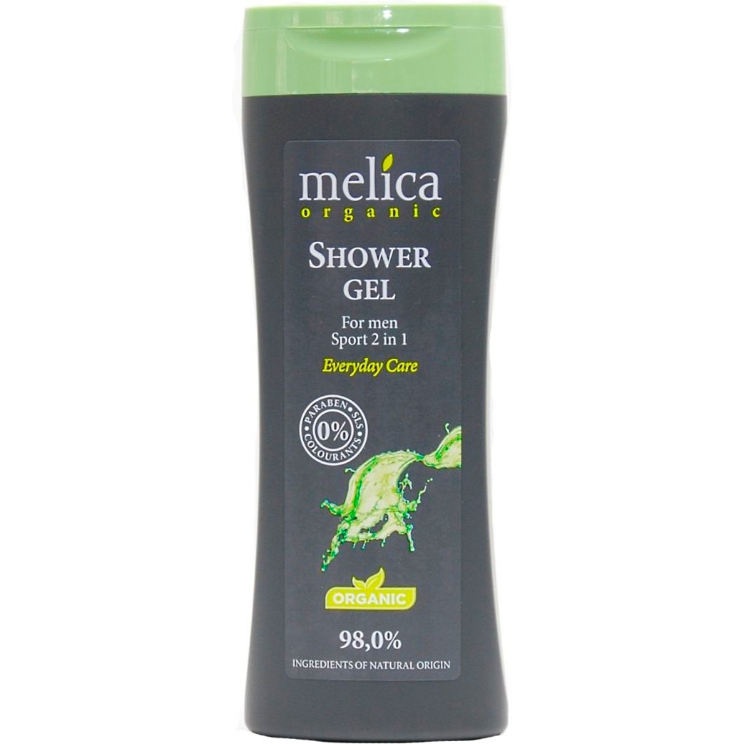 Photos - Shower Gel Melica Гель для душу для чоловіків  Organic Sport 2 в 1 250 мл 