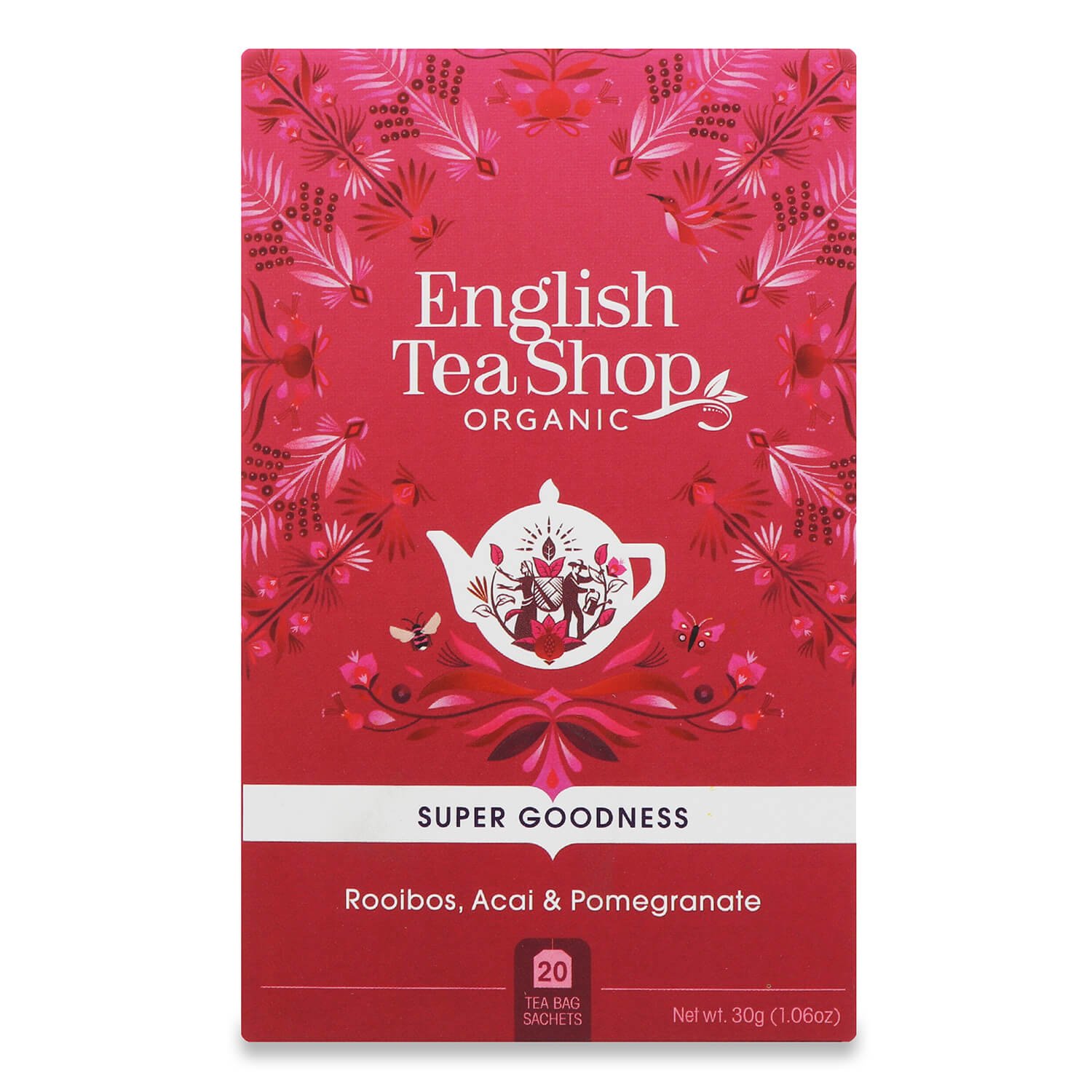Чай Ройбуш English Tea Shop с асаи и гранатом, 20 шт (818905) - фото 1