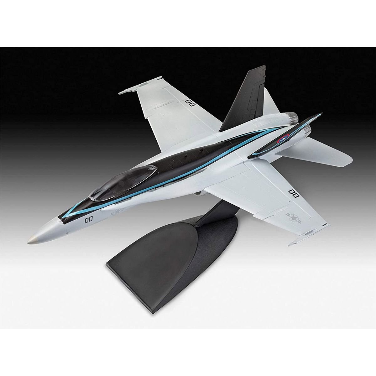 Збірна модель літака Revell Набір F/A-18 Hornet з фільму Top Gun: Maverick, рівень 2, масштаб 1:72, 16 деталей (RVL-64965) - фото 2