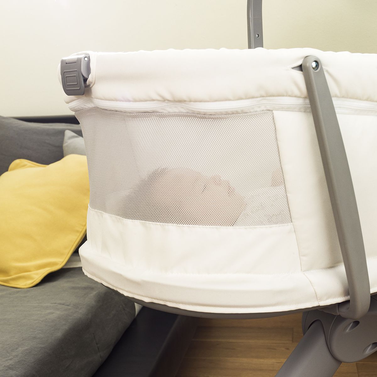 Ліжечко - стільчик для годування Chicco Baby Hug Air, 4 в 1, бежевий (79193.01.00) - фото 7