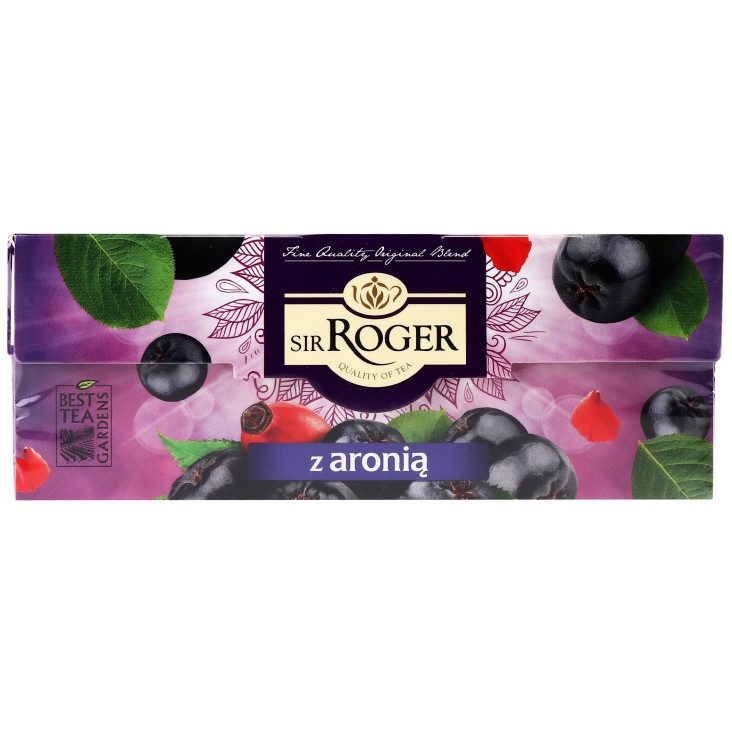 Суміш фруктово-ягідна Sir Roger Аронія, 37.5 г (20 шт. х 1.8 г) (895586) - фото 1
