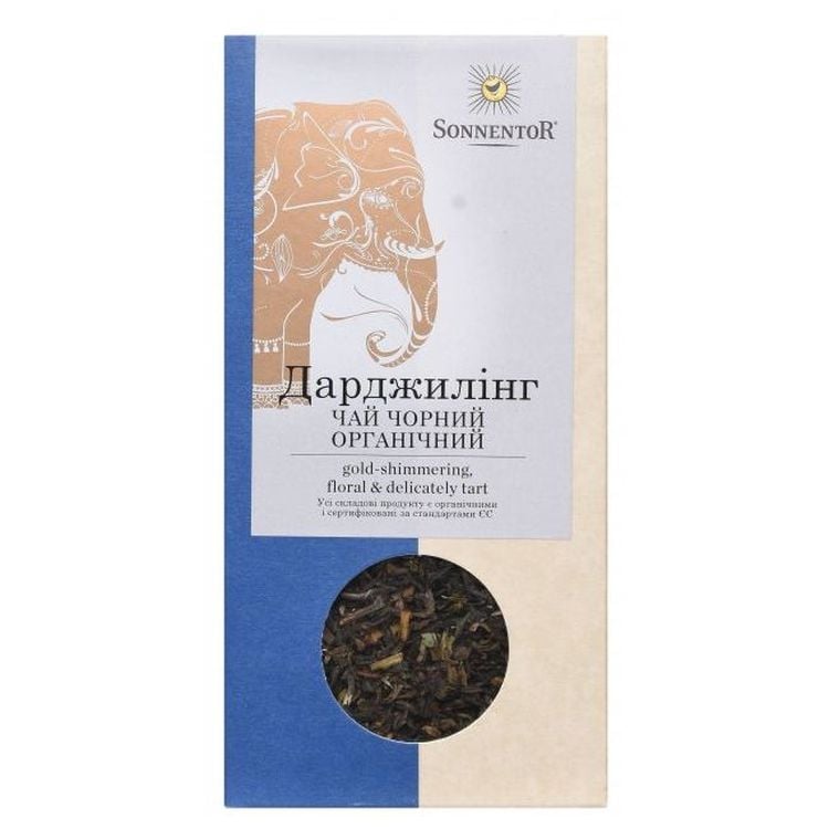 Чай чорний Sonnentor Дарджилінг органічний, 100 г - фото 1