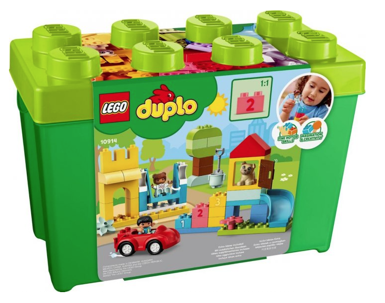 Конструктор LEGO DUPLO Коробка с кубиками Deluxe, 85 деталей (10914) - фото 2