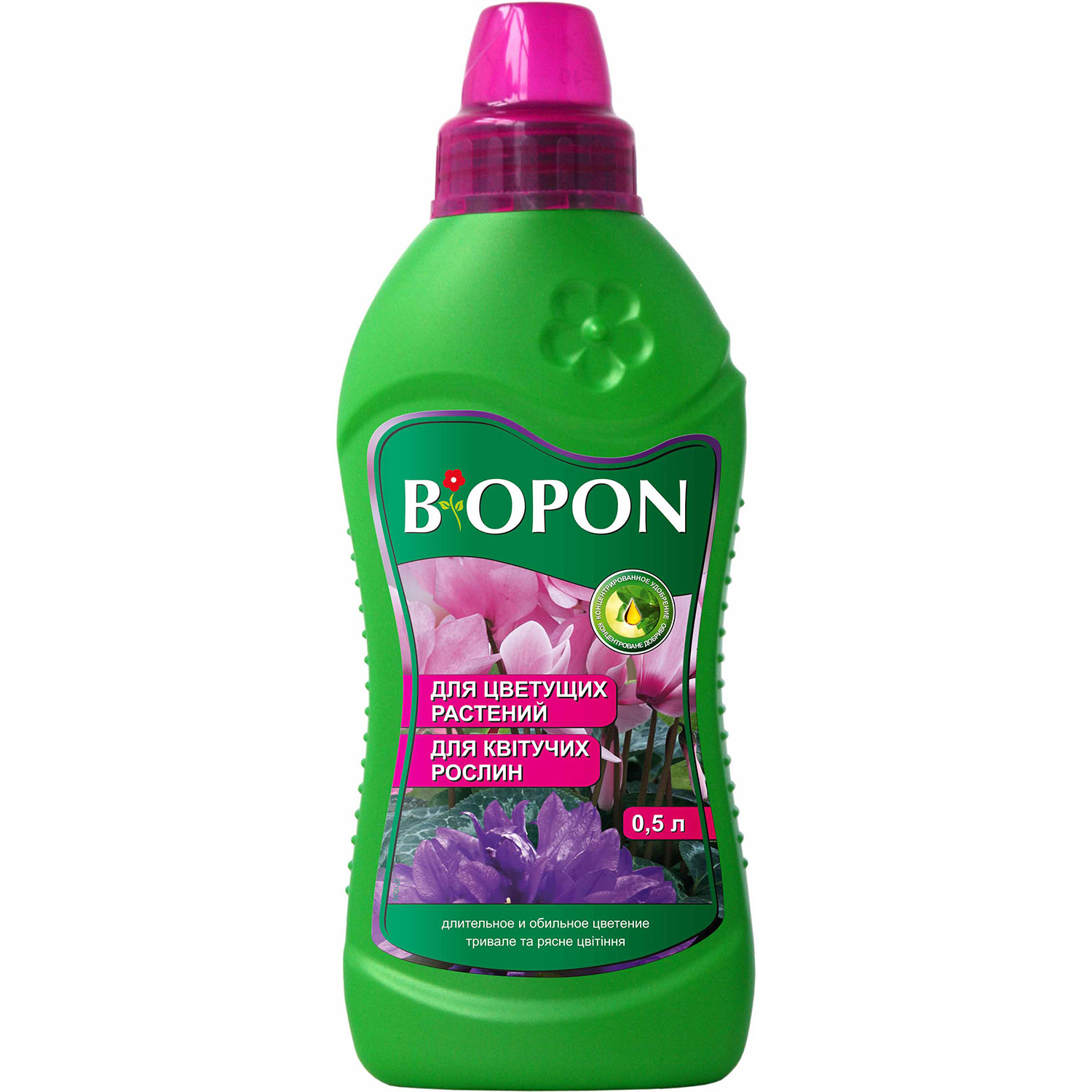 Добриво рідке Biopon для квітучих рослин 500 мл - фото 1