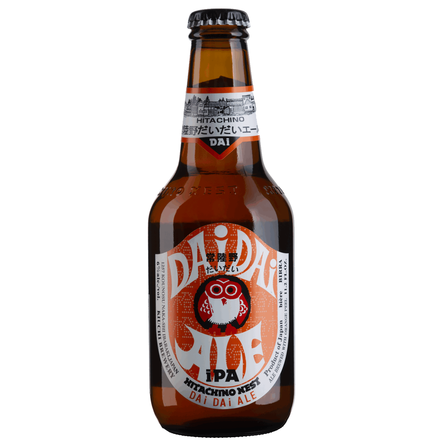 Пиво Hitachino Nest Dai Dai Ale, 6%, 0,33 л (90145) - фото 1