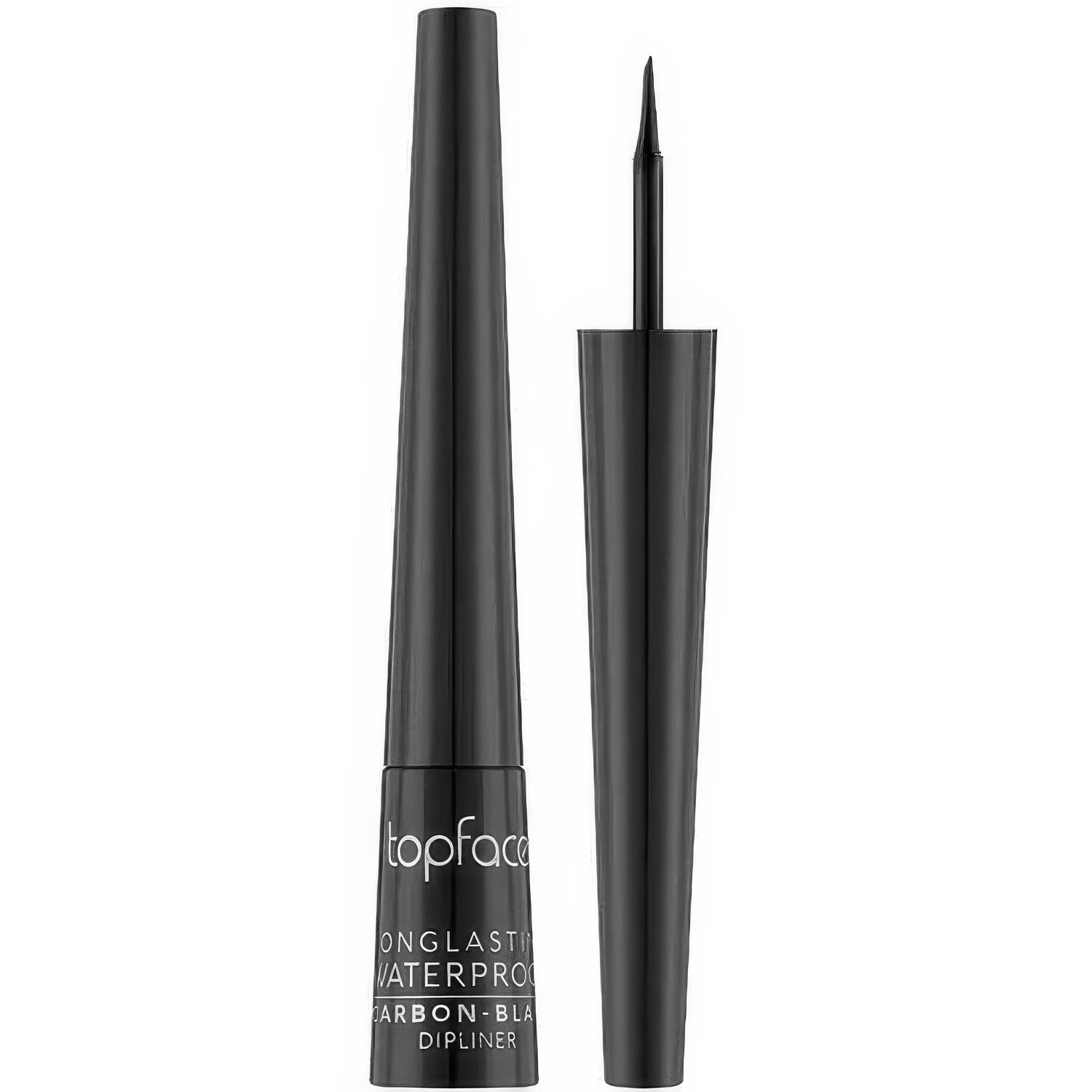 Підводка водостійка TopFace Longlasting Waterproof Carbon-Black PT406 2.5 мл - фото 1