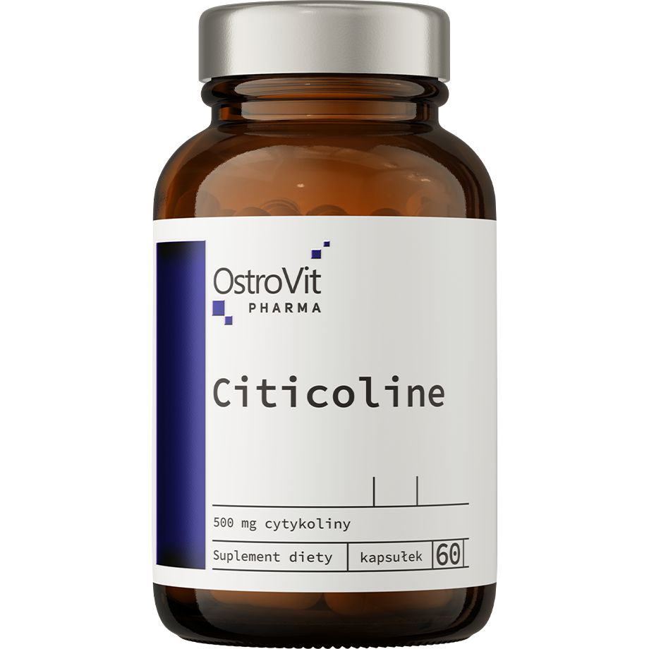 Цитиколін OstroVit Pharma Citicoline 60 каспул купити у Києві, Україні ...