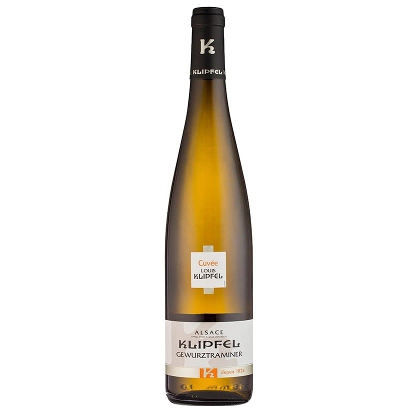 Вино Cuvee Louis Klipfel Gewurztraminer dʻAlsace AOP, белое, полусладкое, 13%, 0,75 л - фото 1