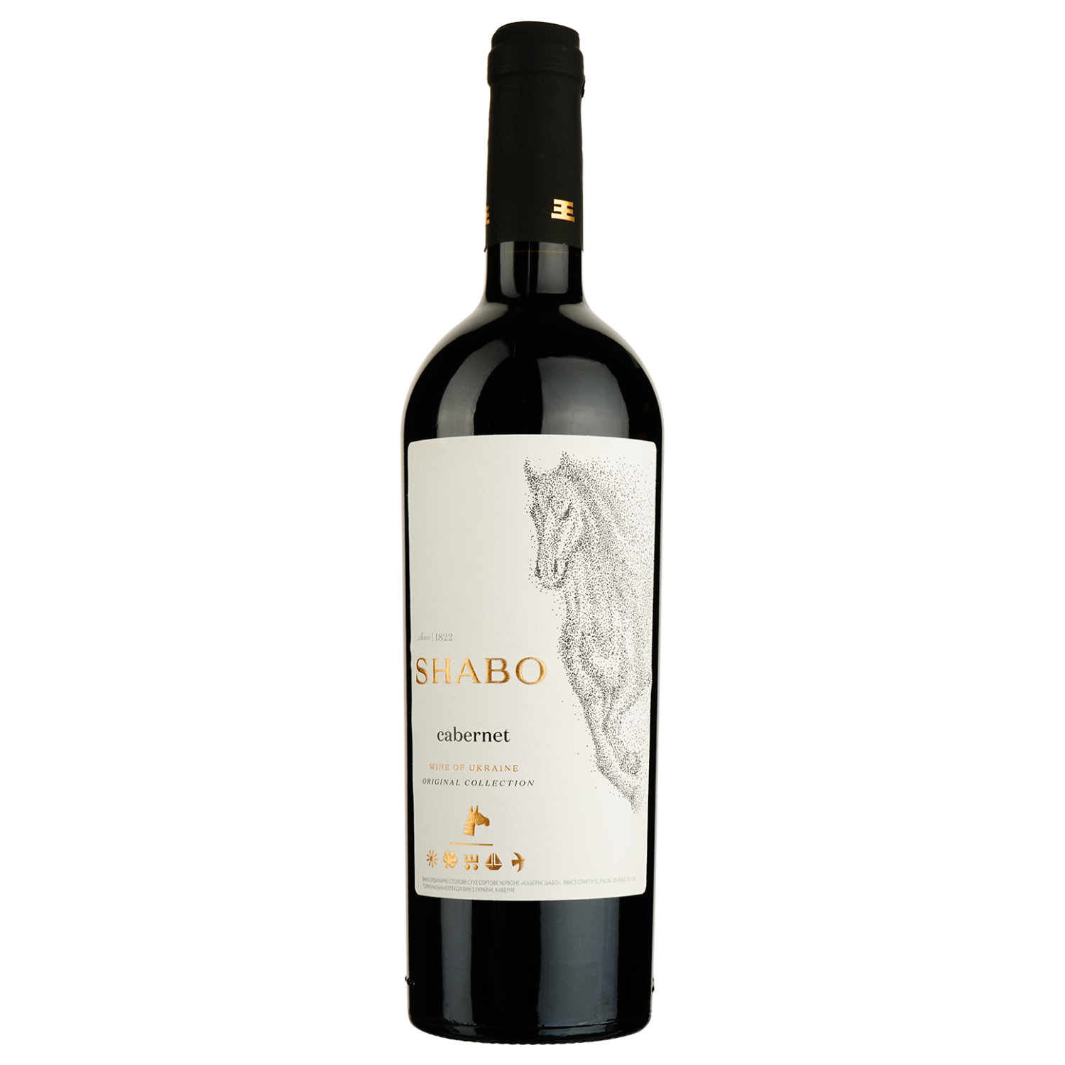 Вино Shabo Classic Каберне красное сухое 0.75 л - фото 1