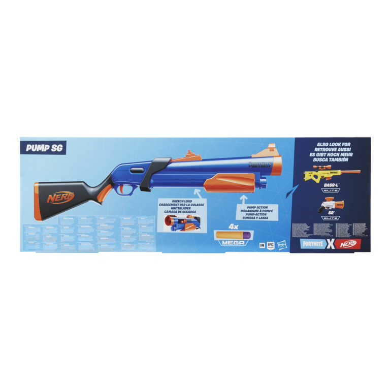 Бластер Hasbro Nerf Fortnite Pump SG (F0318) - фото 4