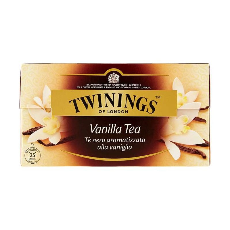 Чай черный Twinings Vanilla, 25 пакетиков (828045) - фото 1