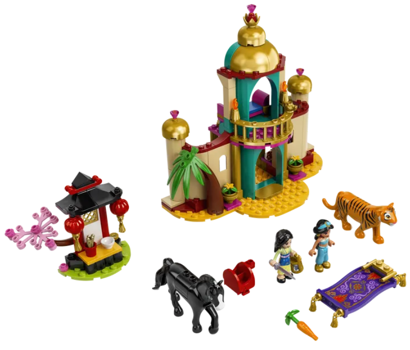Конструктор LEGO Disney Princess Пригоди Жасмін та Мулан, 176 деталей (43208) - фото 3
