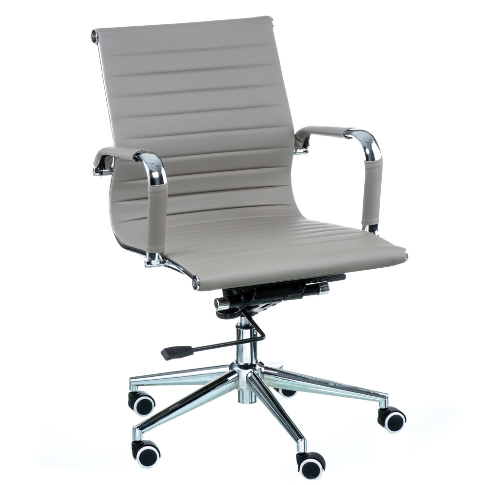 Офісне крісло Special4you Solano 5 artleather сіре (E6071) - фото 5