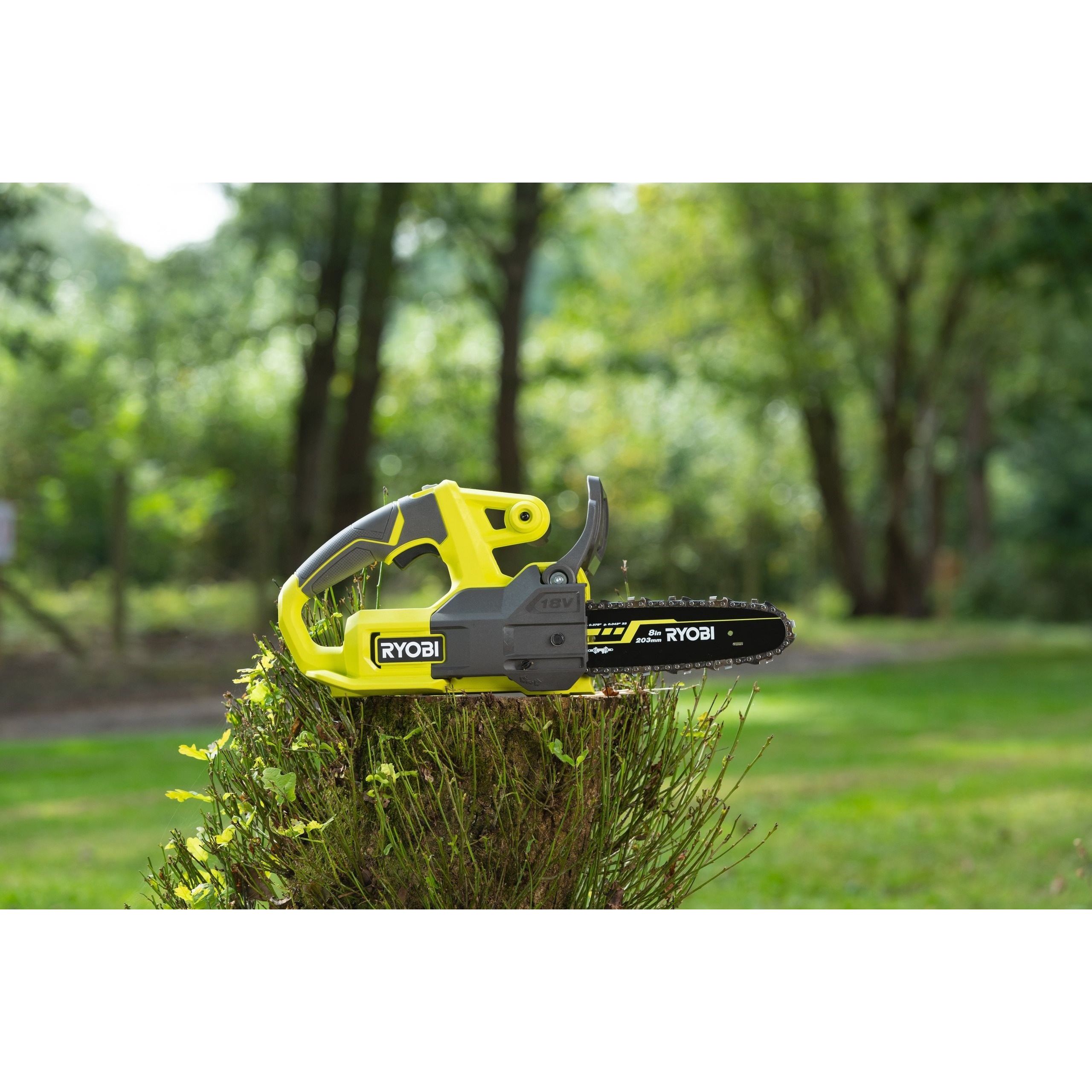 Пила ланцюгова акумуляторна Ryobi One+ RY18CS20A-0 18В (5133005414) - фото 4