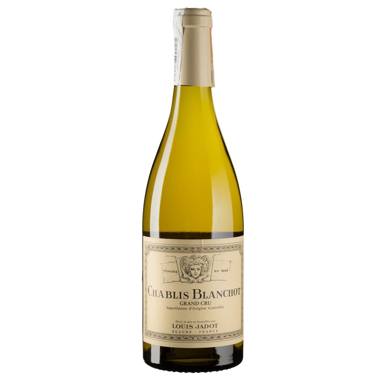 Вино Louis Jadot Chablis Blanchot 2020, белое, сухое, 0,75 л - фото 1