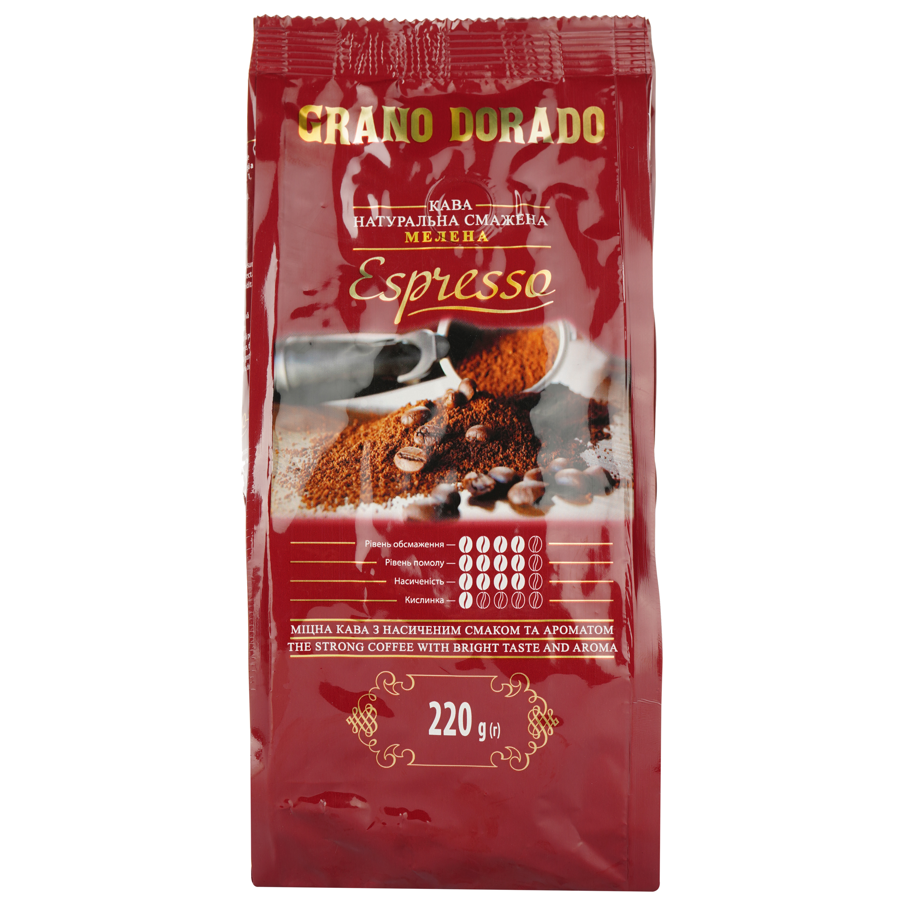 Кофе молотый Grano Dorado Espresso 220 г (825010) - фото 2