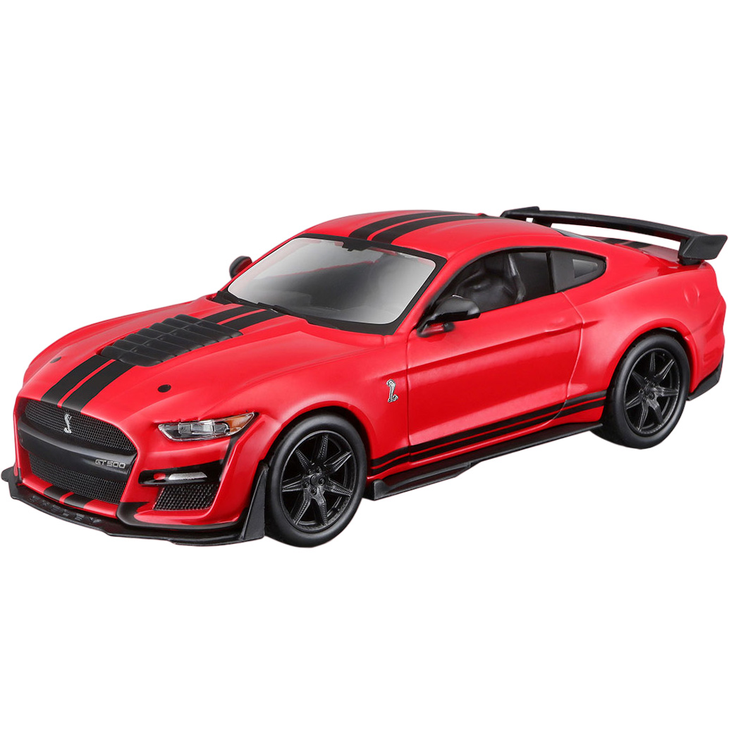 Автомодель Bburago Ford Shelby GT500 1:32 красная (18-43050) - фото 1