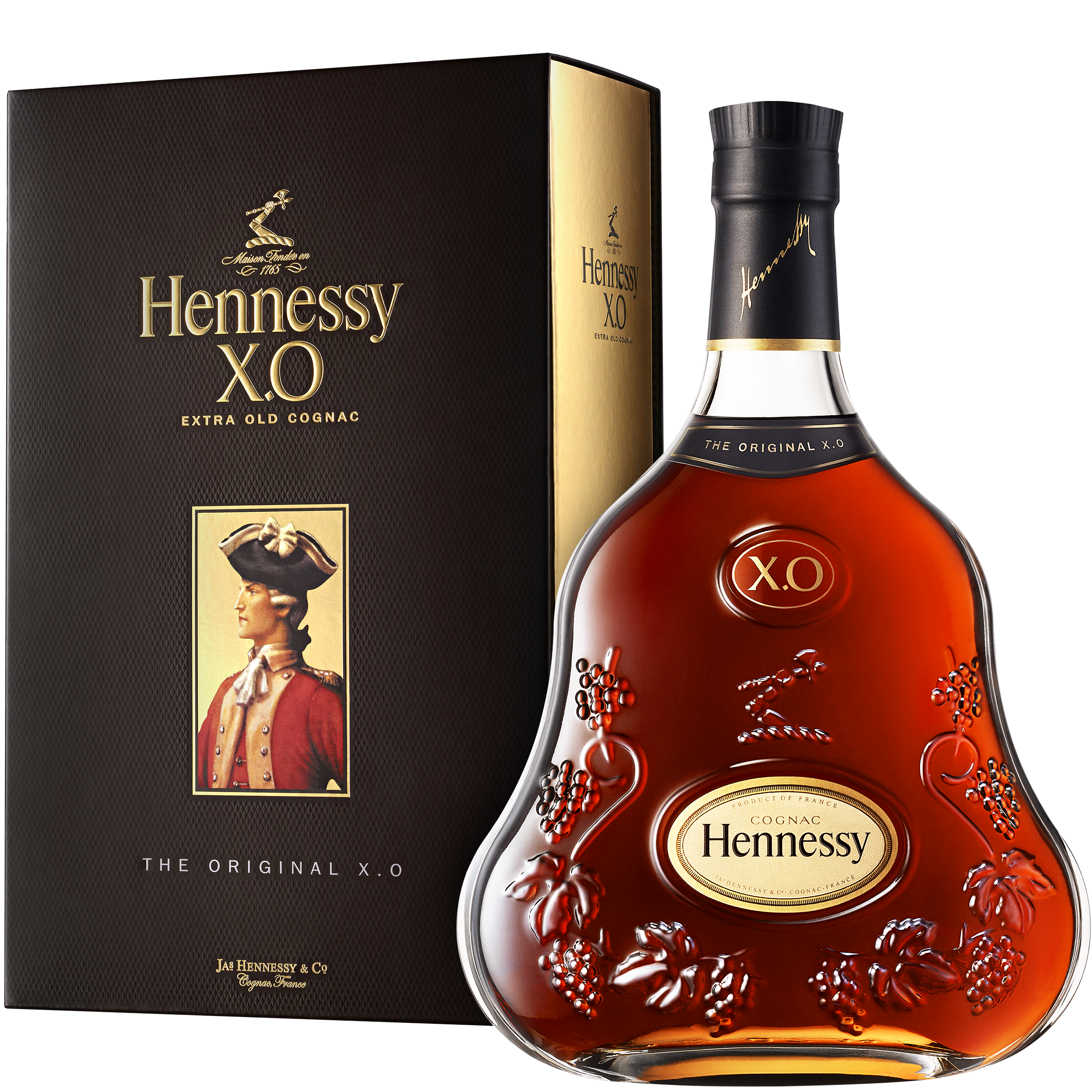 Коньяк Hennessy XO 20 років витримки, в подарунковій упаковці, 40%, 0,7 л (1103) - фото 1