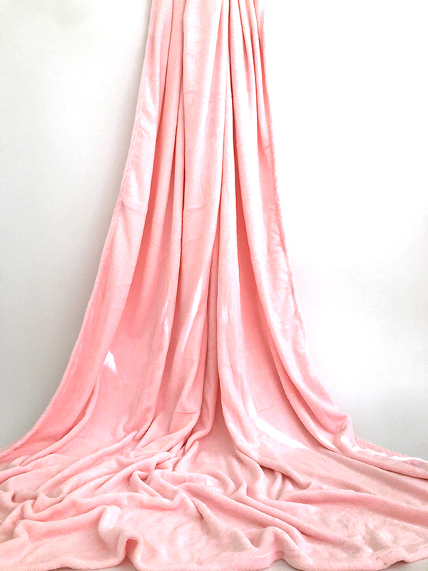 Плед Mulderry-Home, 230х200 см, светло-розовый (3321) - фото 2