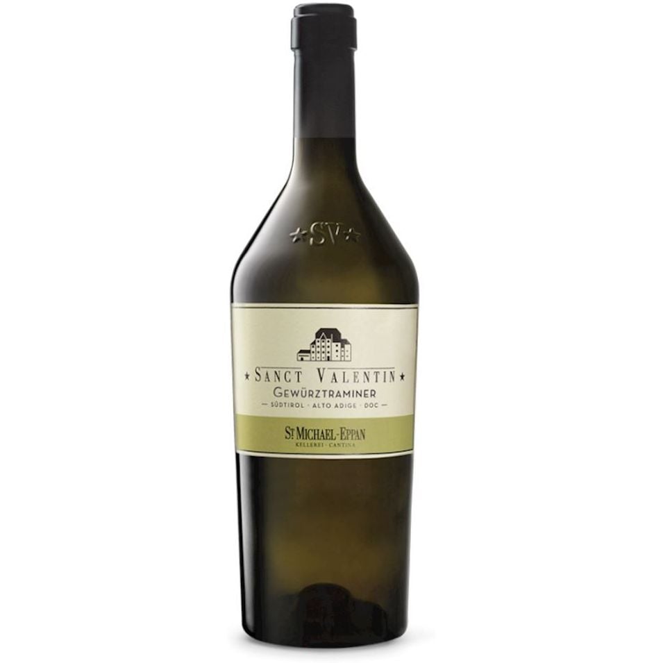 Вино St.Michael-Eppan Appiano Gewürztraminer St. Valentin Alto Adige DOC 2020 белое полусладкое 0.75 л - фото 1