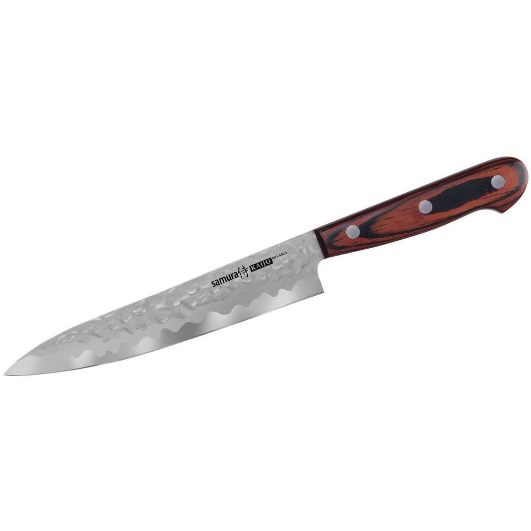 Нож кухонный Samura универсальный 150 мм Коричневый 000266741 - фото 1