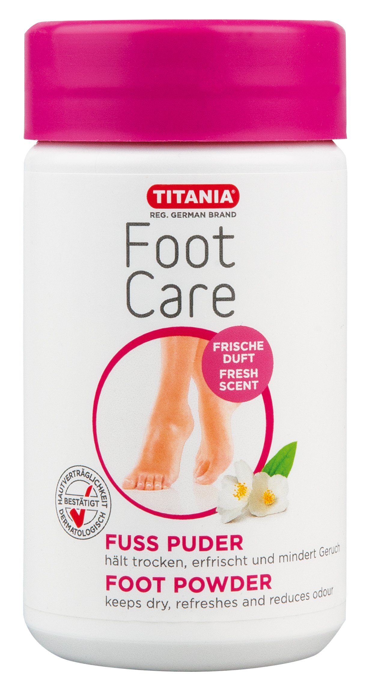 Тальк с дезодорирующим эффектом для ступней ног Titania 100 гр (5322) - фото 1
