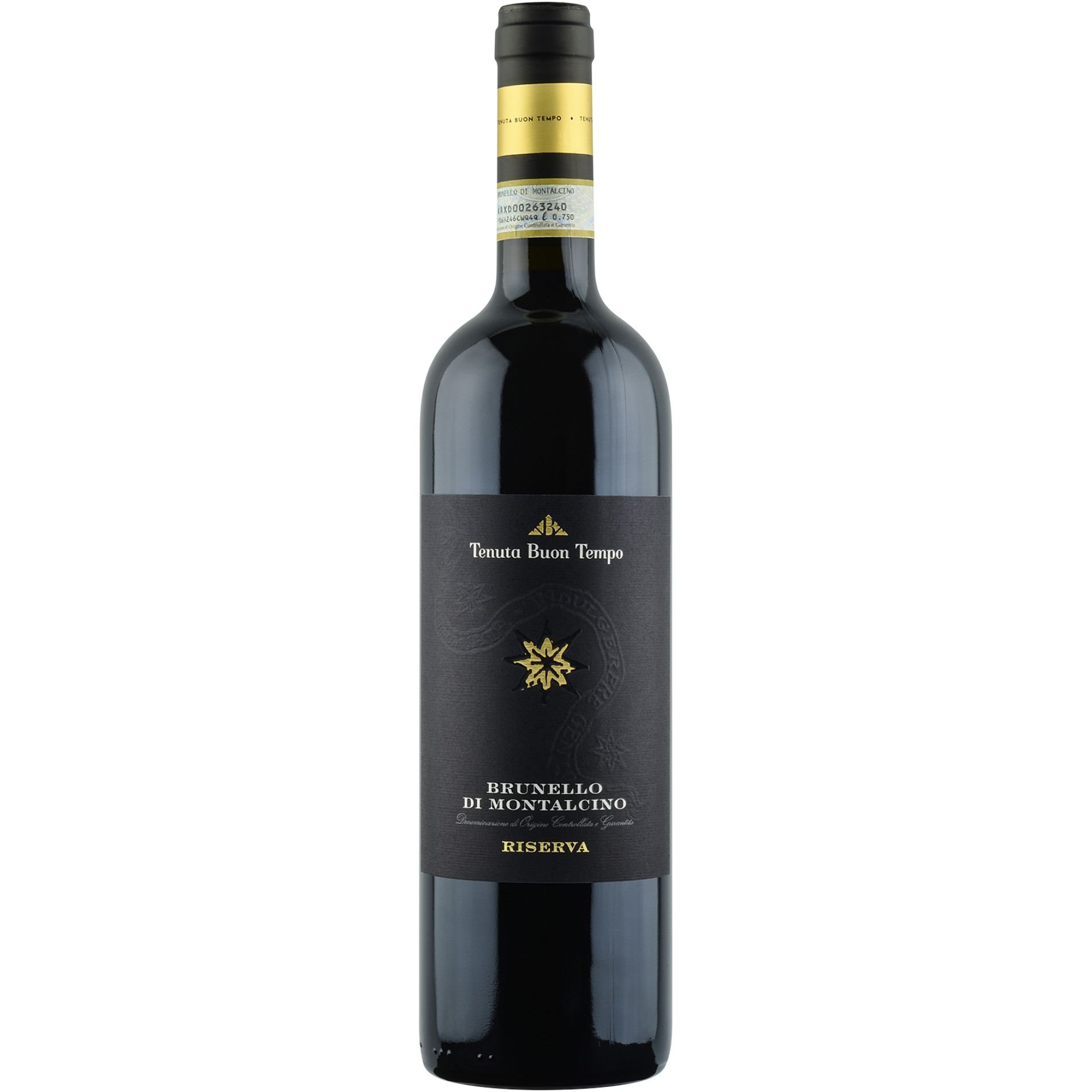 Вино Tenuta Buon Tempo Brunello di Montalcino Riserva, червоне, сухе, 15%, 0,75 л - фото 1