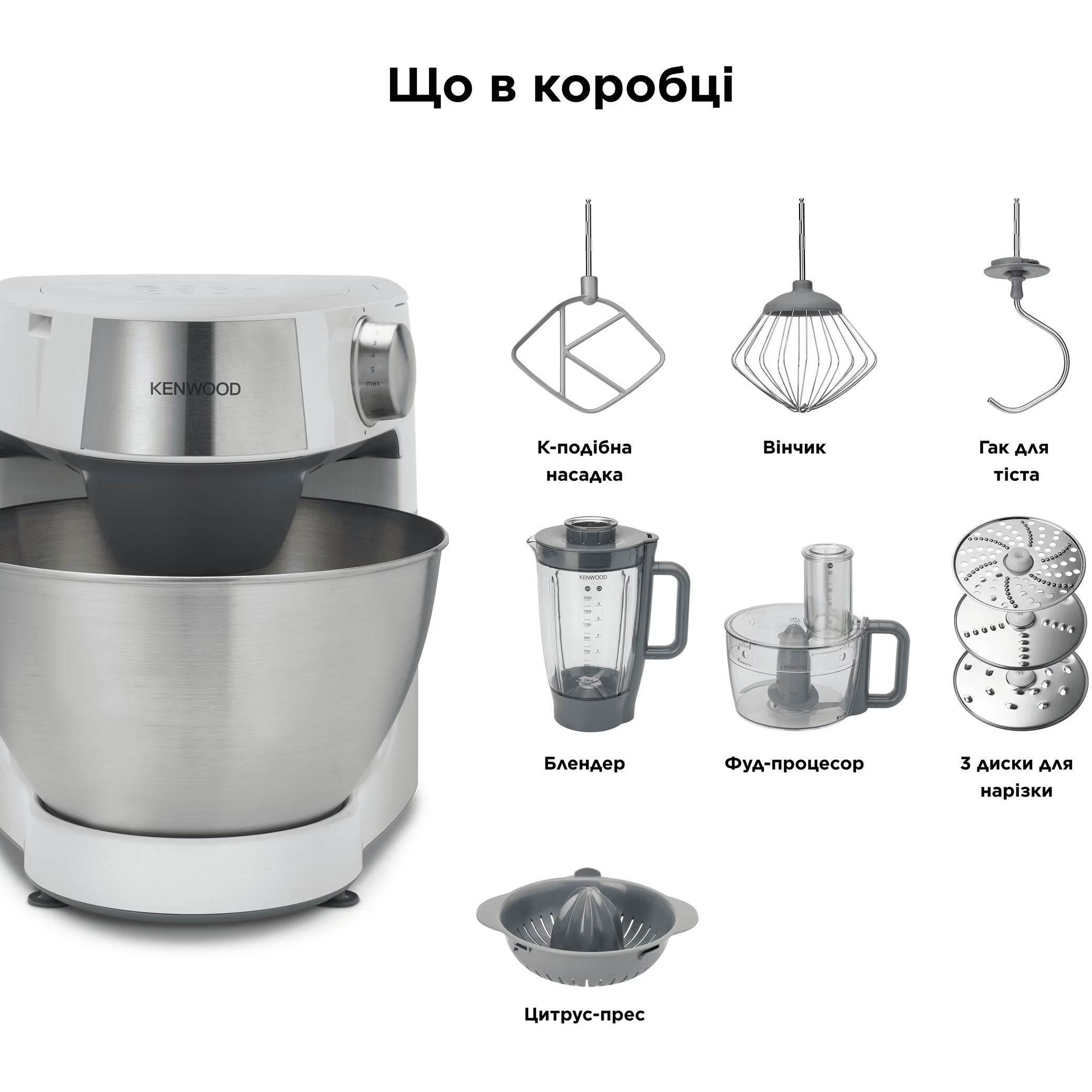 Кухонная машина Kenwood KHC29A.H0WH (0W20010094) - фото 5