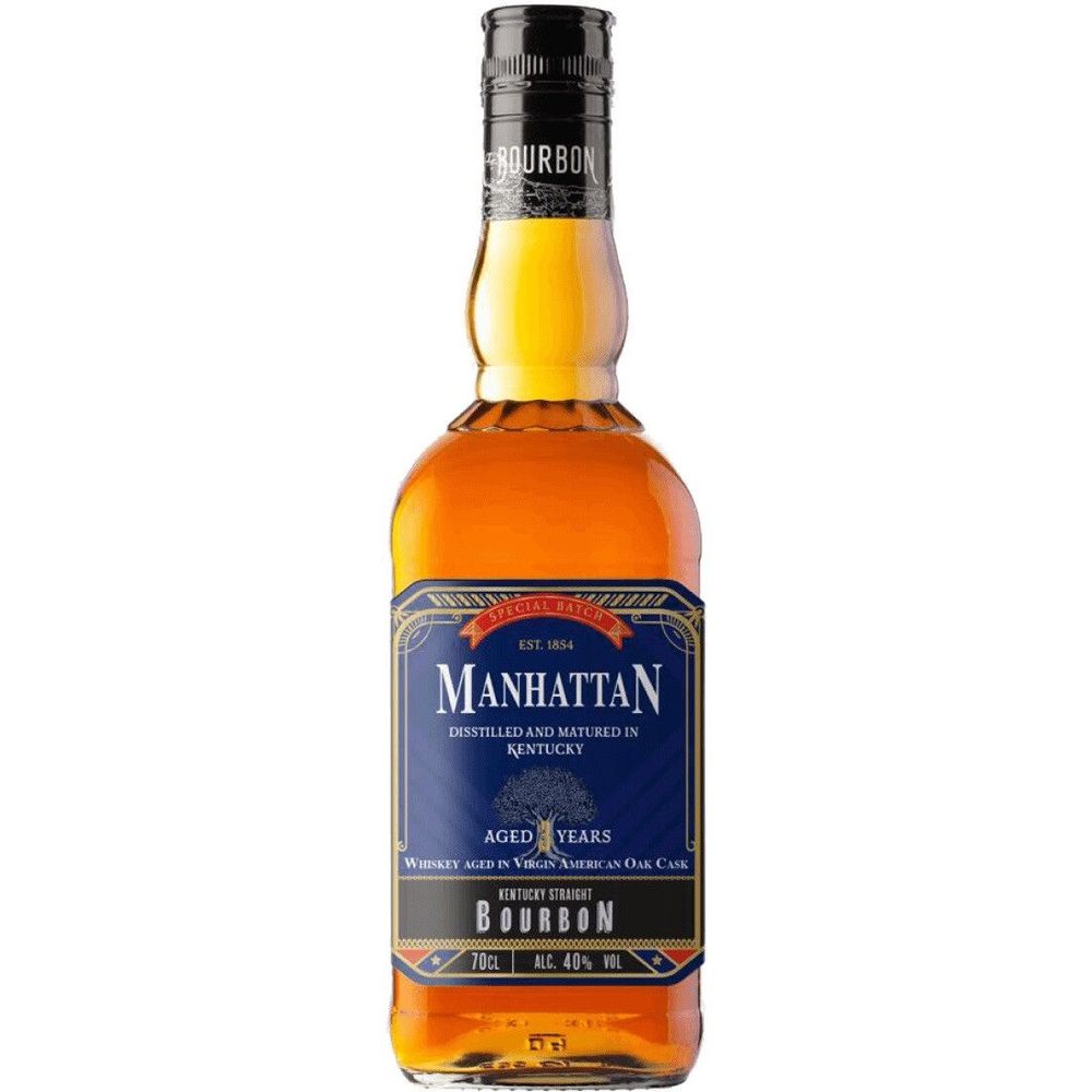 Віскі Manhattan Kentucky Straight Bourbon 40% 0.7 л - фото 1