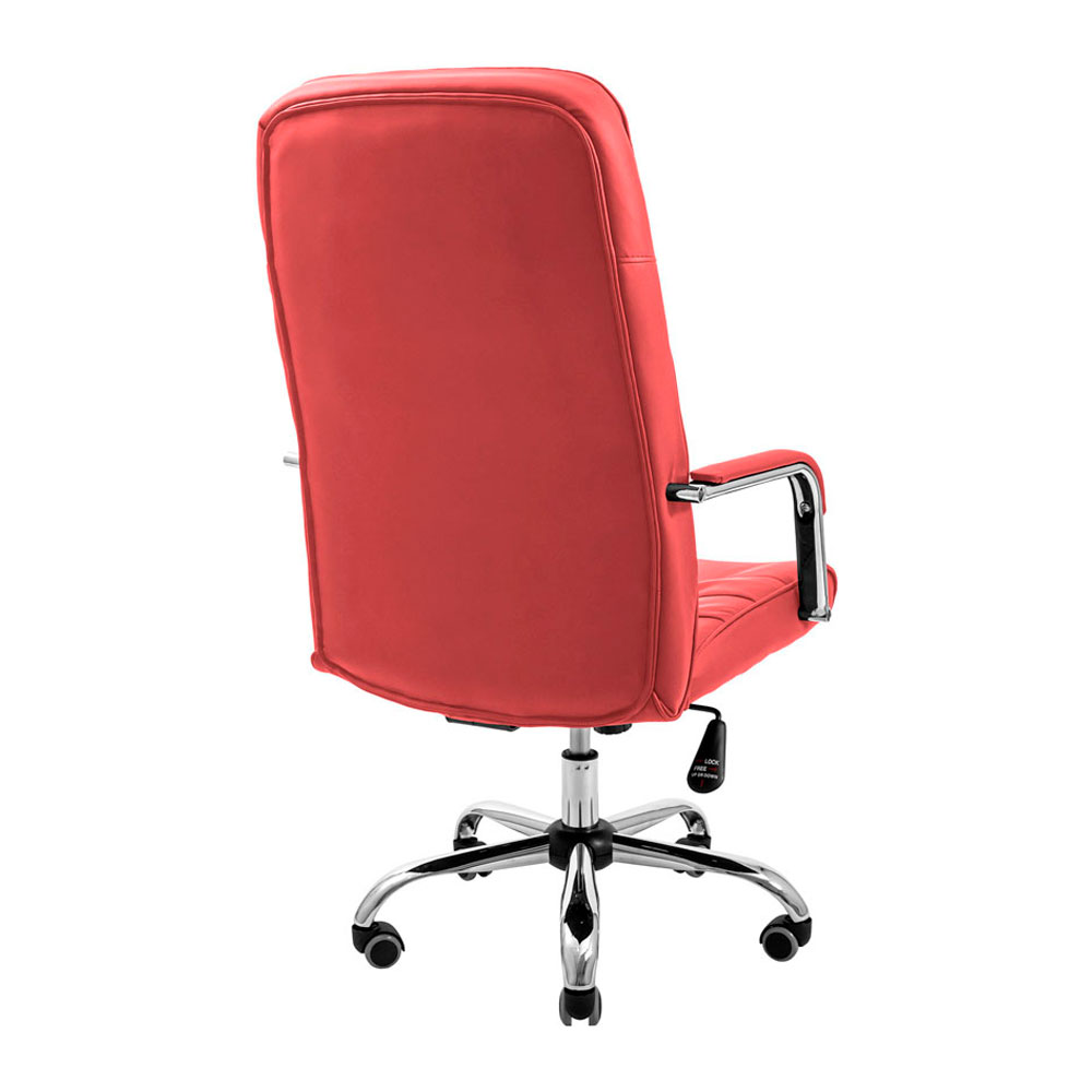 Кресло офисное Richman Лион Ю Хром M-1 Tilt красный (RCM-1061) - фото 7