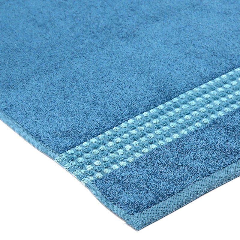 Полотенце махровое Maisonette Classy, 70х140 см, синий (8699965114475) - фото 4