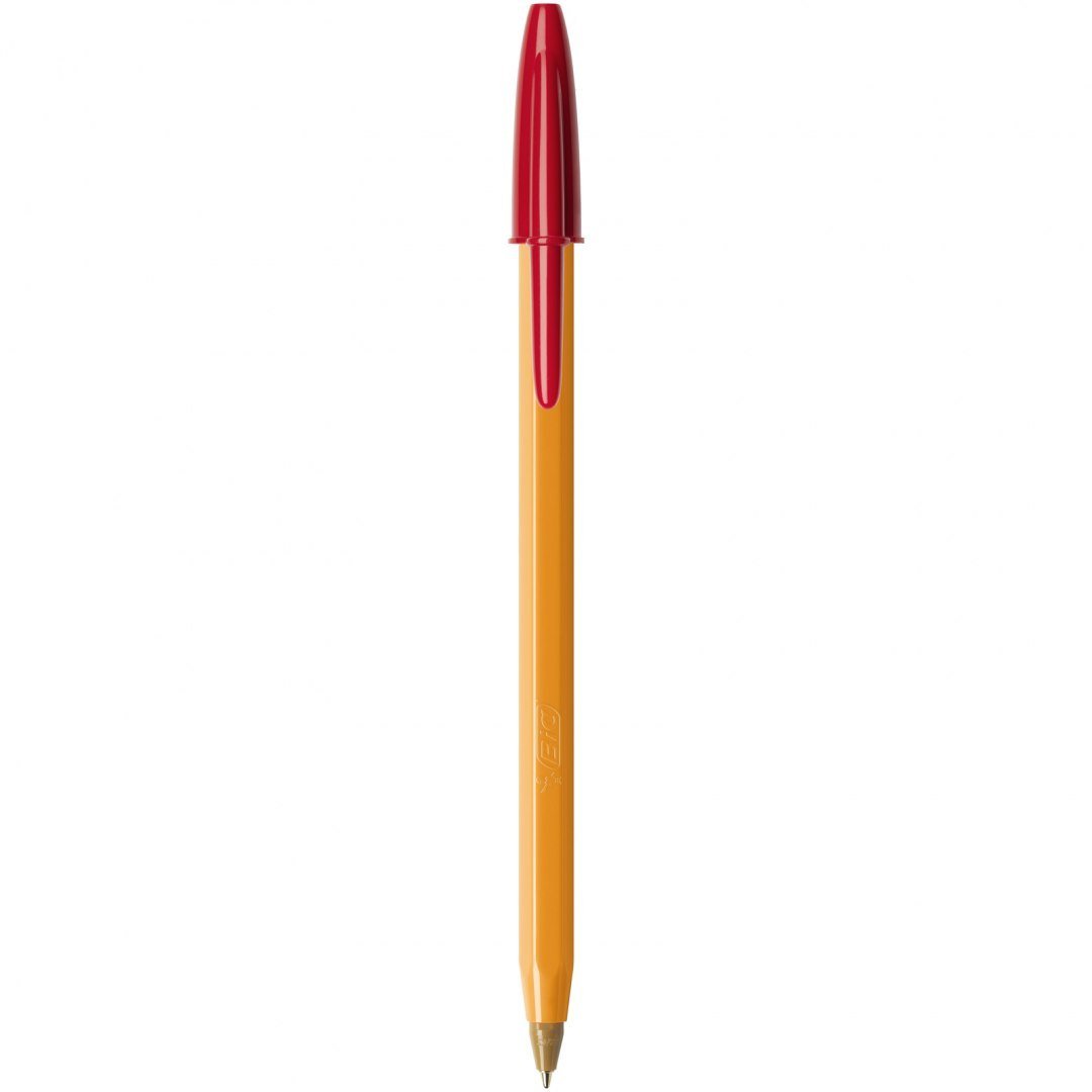 Ручка шариковая BIC Orange Original Fine, 0,36 мм, красный, 20 шт. (8099241) - фото 2