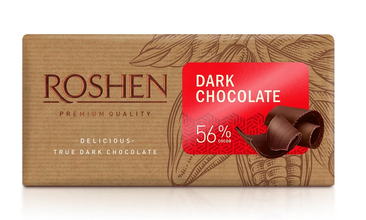 Шоколад черный Roshen, 90 г (743233) - фото 1