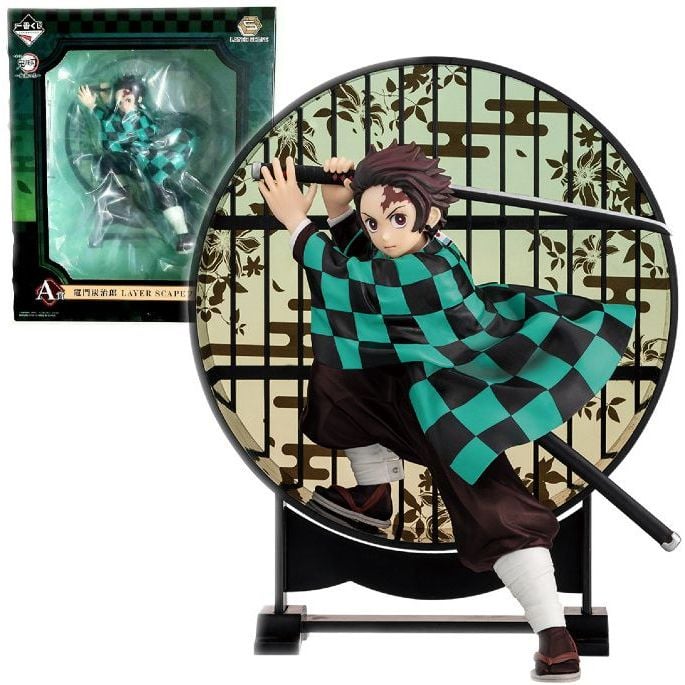 Фигурка Bandai Танджиро Комада Клинок рассекающий демонов Tanjiro Demon Slayer 19 см WST DS TK 131 - фото 1