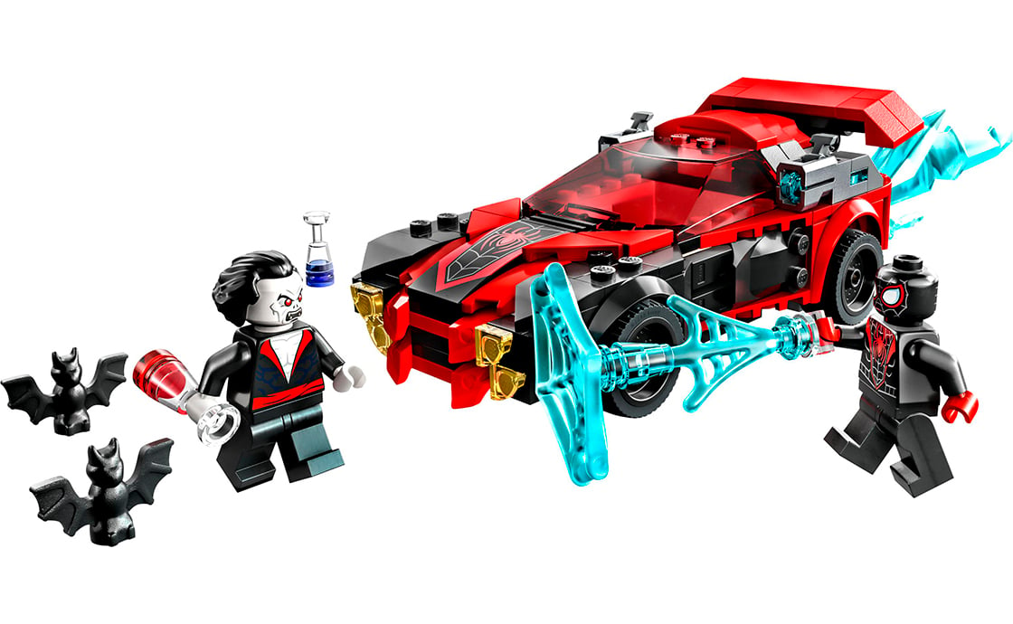 Конструктор LEGO Super Heroes Майлз Моралес против Морбиуса, 220 деталей (76244) - фото 3