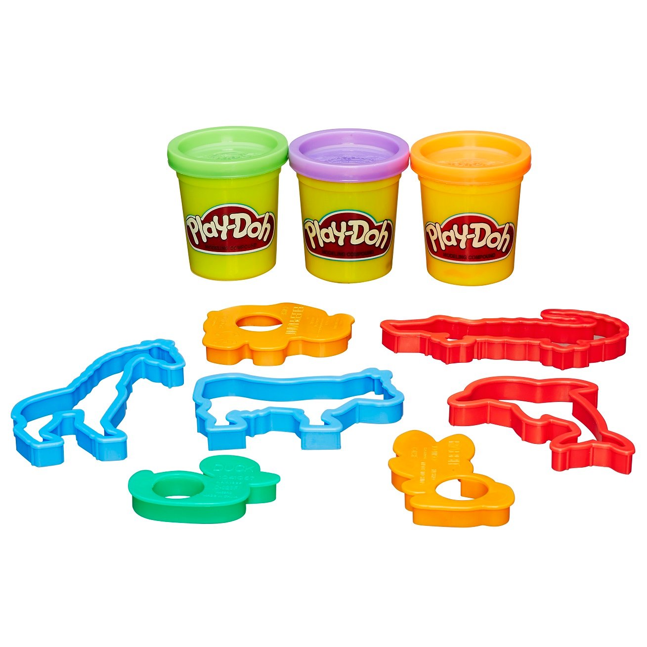 Набір пластиліну Hasbro Play-Doh, Відерце, Тварини (23413) - фото 2