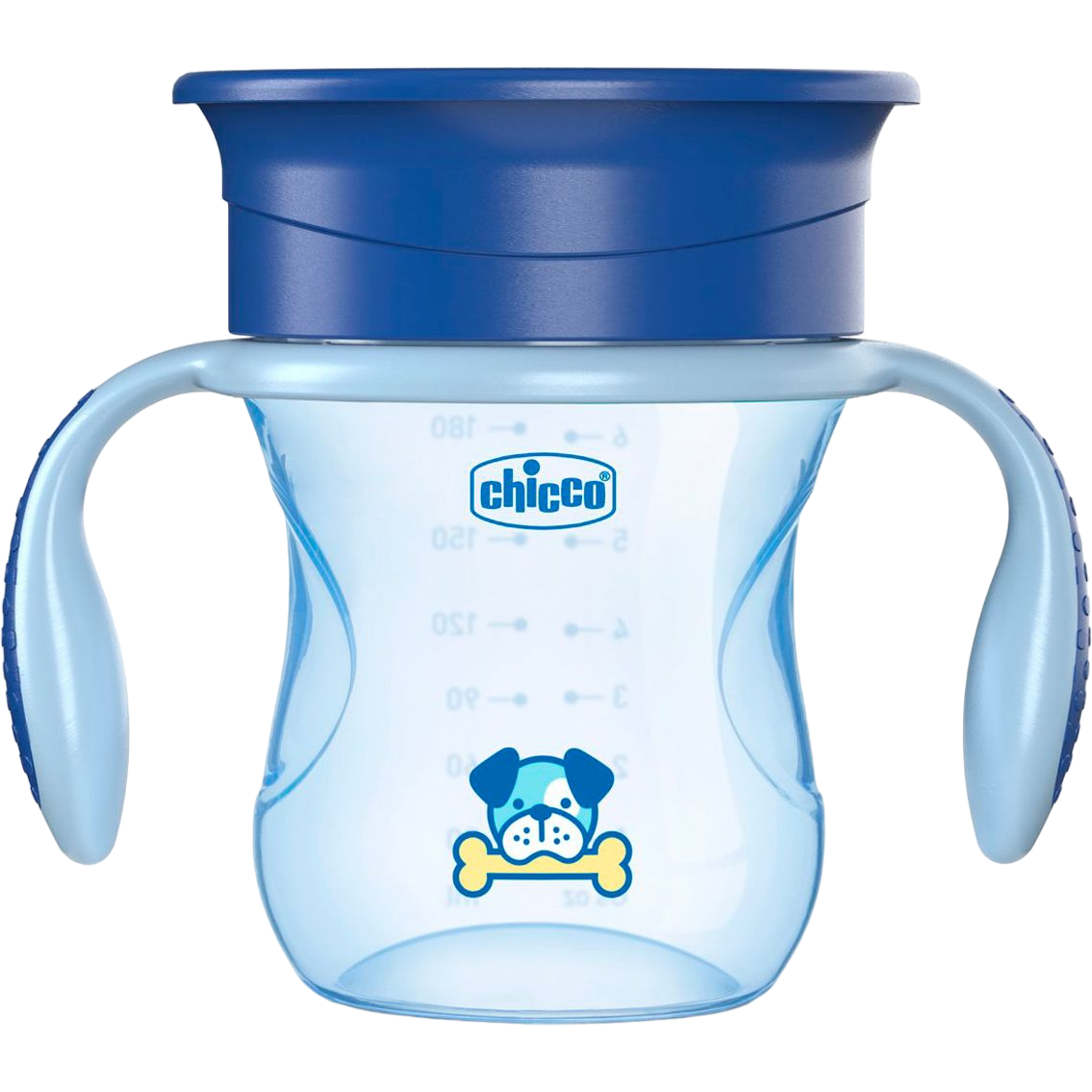 Чашка Chicco Perfect Cup 12 м+ 200 мл блакитна (06951.20) - фото 1