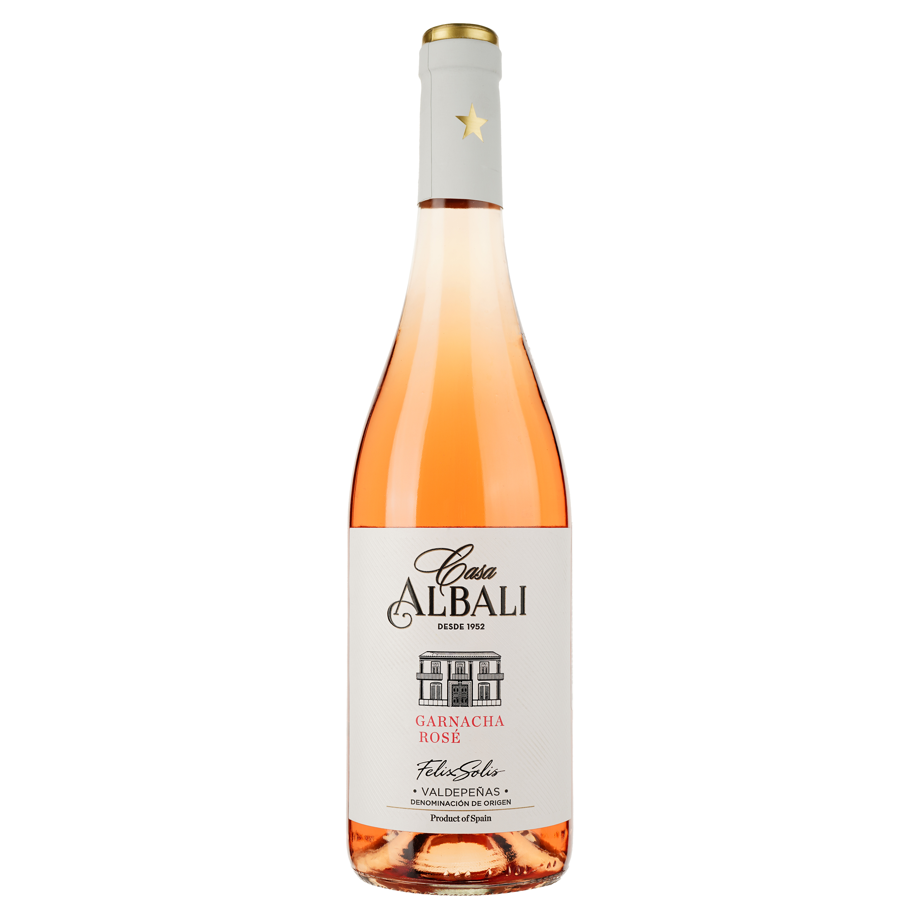 Вино Casa Albali Rosad, рожеве, напівсухе, 12,5%, 0,75 л (779226) - фото 1