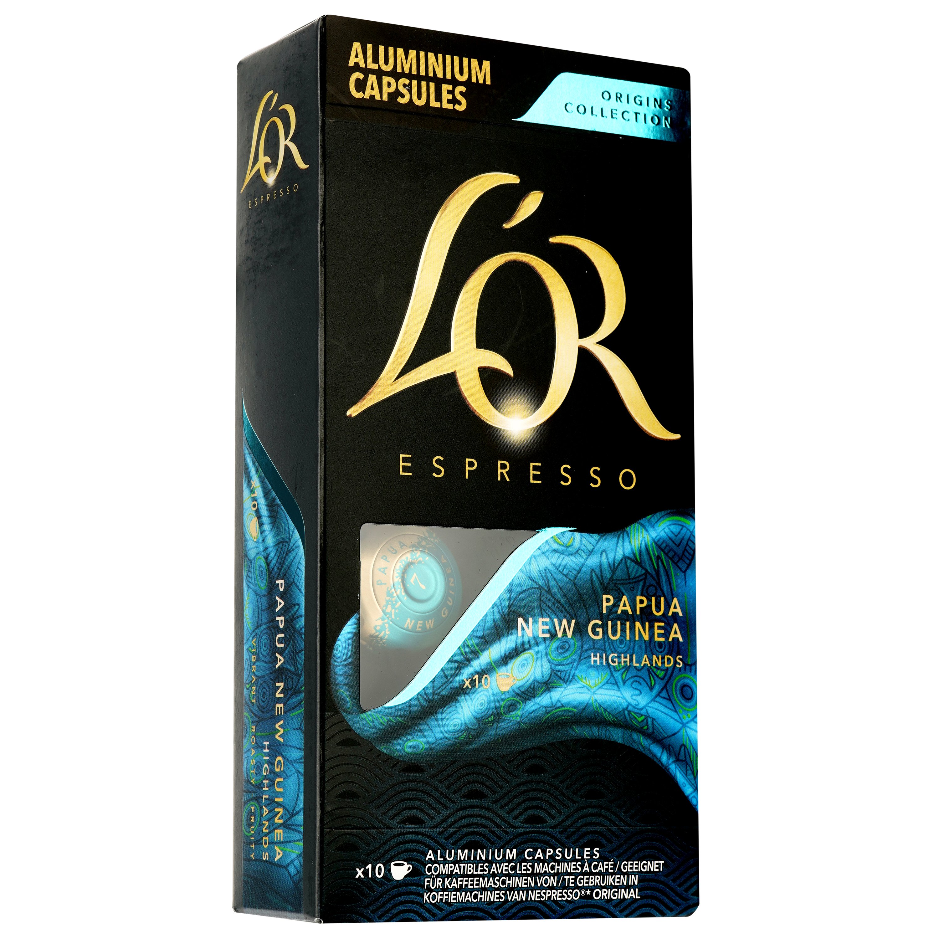 Кава мелена L'OR Espresso Papua New Guinea в капсулах, 52 г, 10 шт. (874034) - фото 2