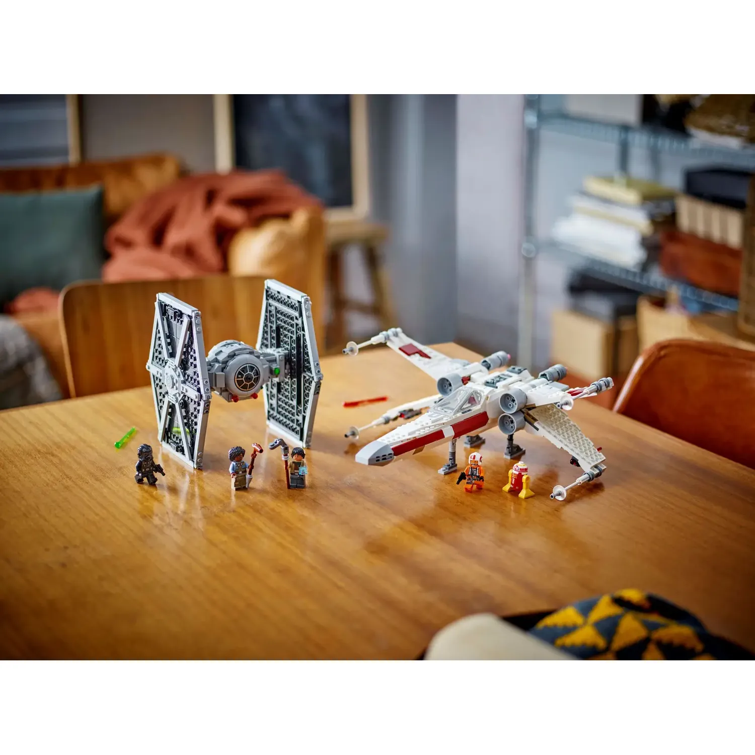 Конструктор LEGO Star Wars Збірний пакет Винищувач TIE і Корабель X-wing 1063 деталі (75393) - фото 13