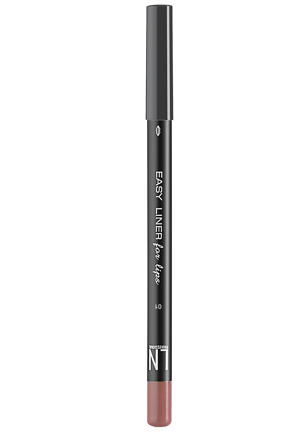 Олівець для губ LN Professional Easy Liner for Lips, відтінок 01, 1,7 г - фото 1